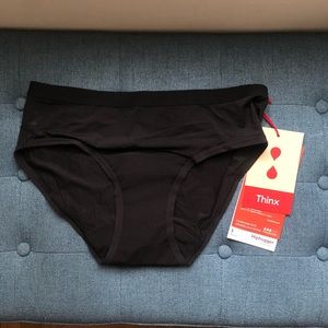 Thinx NWT Hiphugger in Black Size Small/S